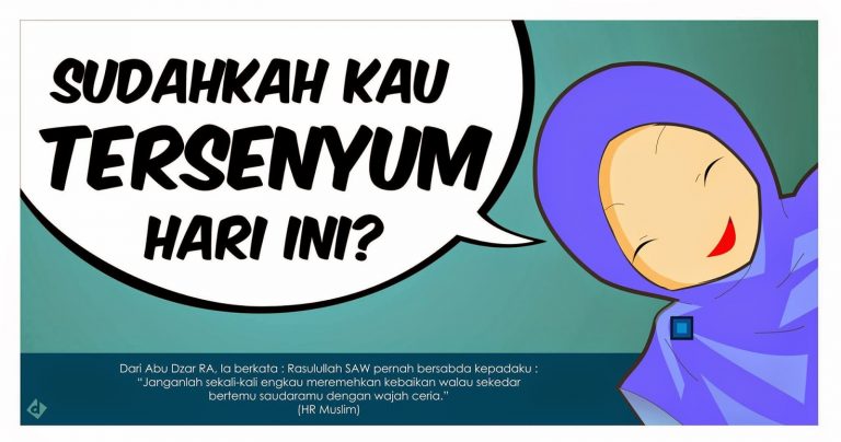 Wajah Berseri-seri Mendatangkan Kebaikan?