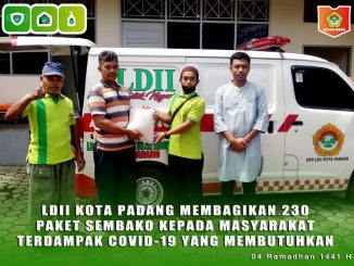 ldii bagikan sembako