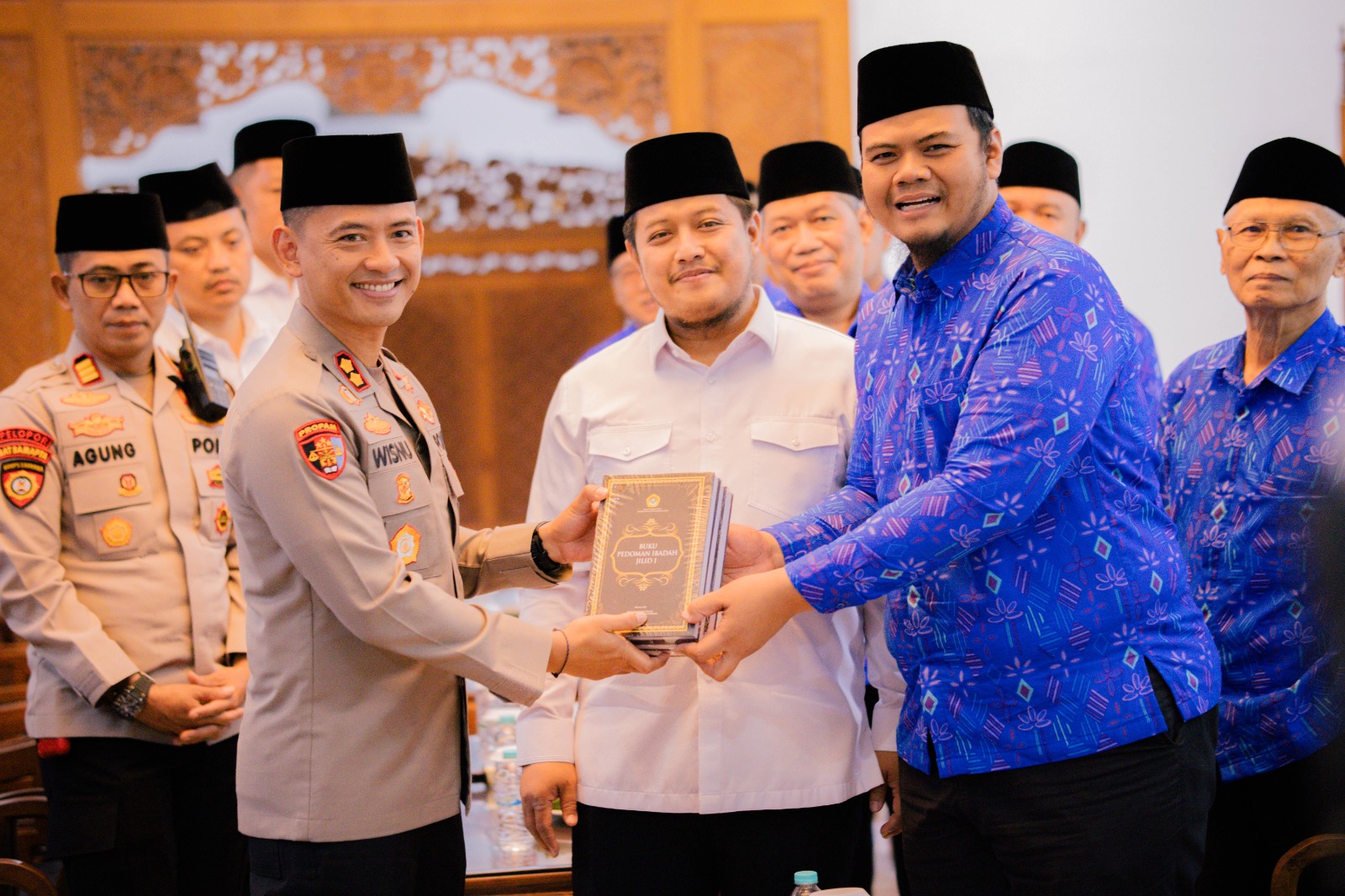 Foto : Kunjungan Kapolres Kediri ke Ponpes Wali Barokah