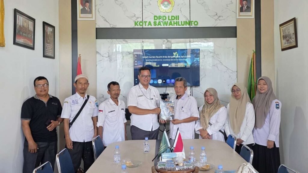 Kesbangpol Sawahlunto Kunjungi LDII, Bahas Program Sosial dan Pendidikan