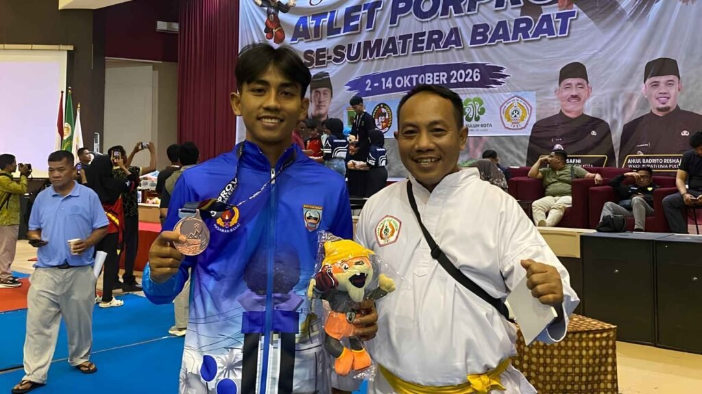 Atlet Persinas ASAD Raih Medali Perunggu Pada Porprov XVI Sumbar